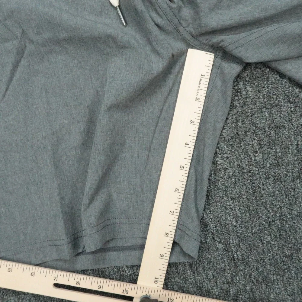 Fair Harbor Swim Shorts Mens XL Gray One Short Beach Stretch Swimming